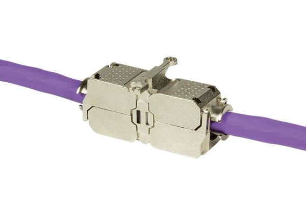 Kabelverbinder STP CAT6A Metall Logilink feldkonfektionierbar, Profi-Qualität