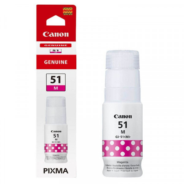 Tinte Canon GI-51M Original Magenta 70 ml Flasche, für bis zu 7.000 Seiten