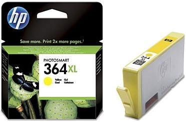Tinte HP CB325EE 364XL gelb für ca. 750 Seiten, 9ml