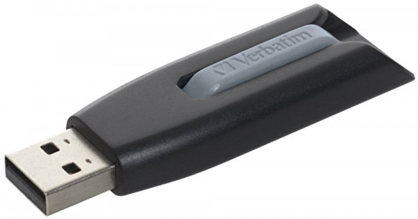 USB-Stick (USB 3.0) 256 GB Verbatim 120/25 MB/Sek. SuperSpeed Speicher in Stiftform mit USB-Anschluß