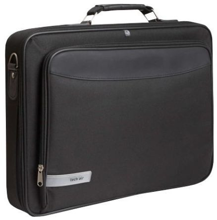 Tasche für 43,2 cm Notebooks Tech Air schwarz mit Handschlaufe, Schultertragriemen
