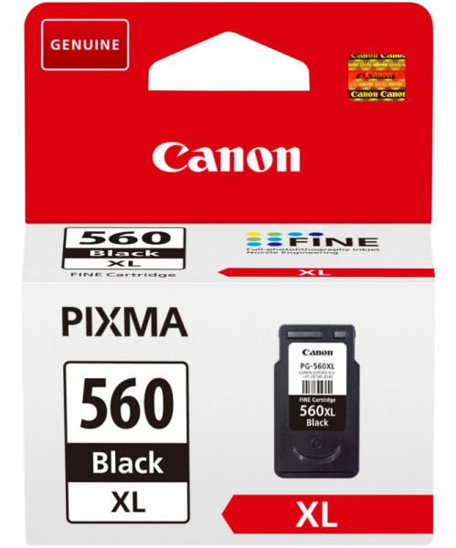 Tinte Canon PG-560XL schwarz Original 14.3ml, für ca. 400 Seiten, oem 3712C001