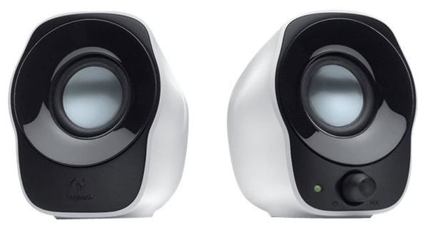 Lautsprecher Logitech Z-120 tragbar kabelgebunden Verstärker integriert - aktiv