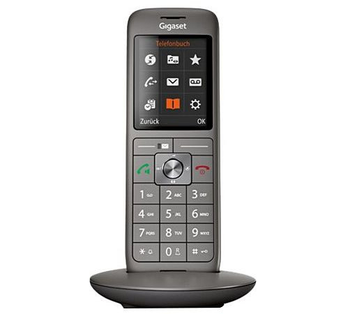 DECT Telefon Gigaset CL660HX Schwarz, Anthrazit schnurloses Telefon