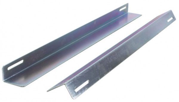 Einbauschinen universal für 19'' Länge 340mm, 2 Stück 2-Säulen-Montageschienen-Kit, Gleitschienen