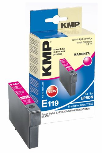 Tinte Epson T08934010 magenta kompatibel KMP E119 5.8 ml, oem 1607,LC06