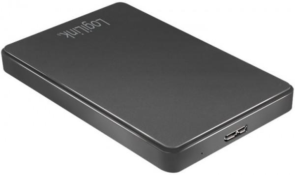 Gehäuse 6,4 cm extern USB 3.0 Logilink schwarz für S-ATA Festplatten oder SSds
