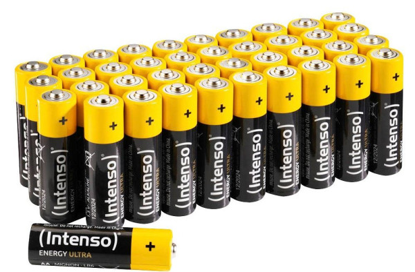 Batterie AA/R6/Mignon Alkali-Mangan Intenso 40er Pack (** Energy Ultra, 1.5V