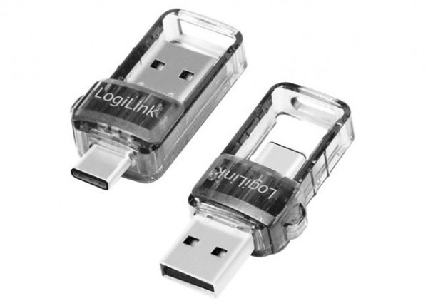 Bluetooth USB-Dongel 5.0 Logilink USB-A und USB-C Data Link Protocol: Bluetooth 5.0 und EDR