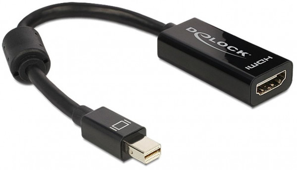 VGA-Adapter mini DisplayPort an HDMI Delock 65099 mini Displayport 20 Pin Stecker > HDMI-A 19 Pin Buchse