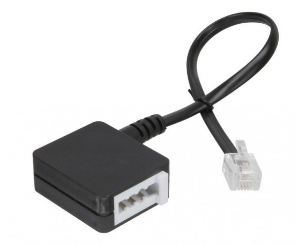 Adapter TAE-N Buchse auf RJ11 Stecker ca. 20cm Belegung (RJ11 -> TAE): 2-5(b2), 3-1(a), 4-2(b), 5-6(a2)