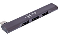 USB-Hub (USB 3.0) Slim C an 1xUSB 3.0 & 3x USB-2.0 schmale Bauform